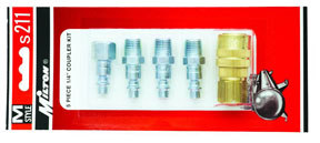 5 Piece M-Style Air Coupler Kit