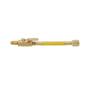 Straight Manual Shut Off Valve (Yellow 1/4" x 1/4")