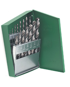 3/8" Reduced Shank High Speed Steel Drill Bit Set