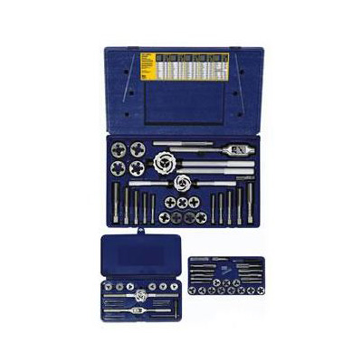 Machine Screw / Fractional Tap & Solid Adjustable Round Die Set