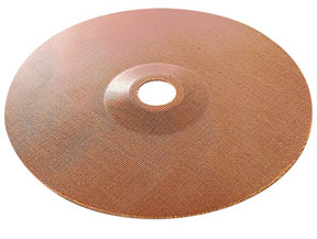 7" Diameter Flexible Phenolic Backing Plate