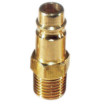 3/8" ID x 1/4" NPT Male Brass Fitting