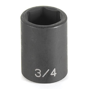 1/2 In Drive 6 Pt Standard Impact Socket - 1-3/8 In