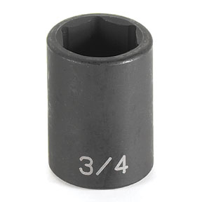 1/2 In Drive 6 Pt Standard Impact Socket - 1-3/4 In