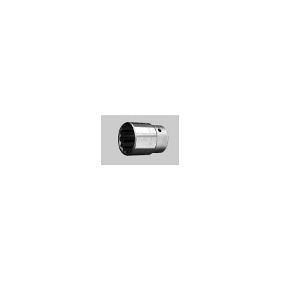 1" Square Drive 12 Point Standard Chrome Socket - 1 3/16" Openin