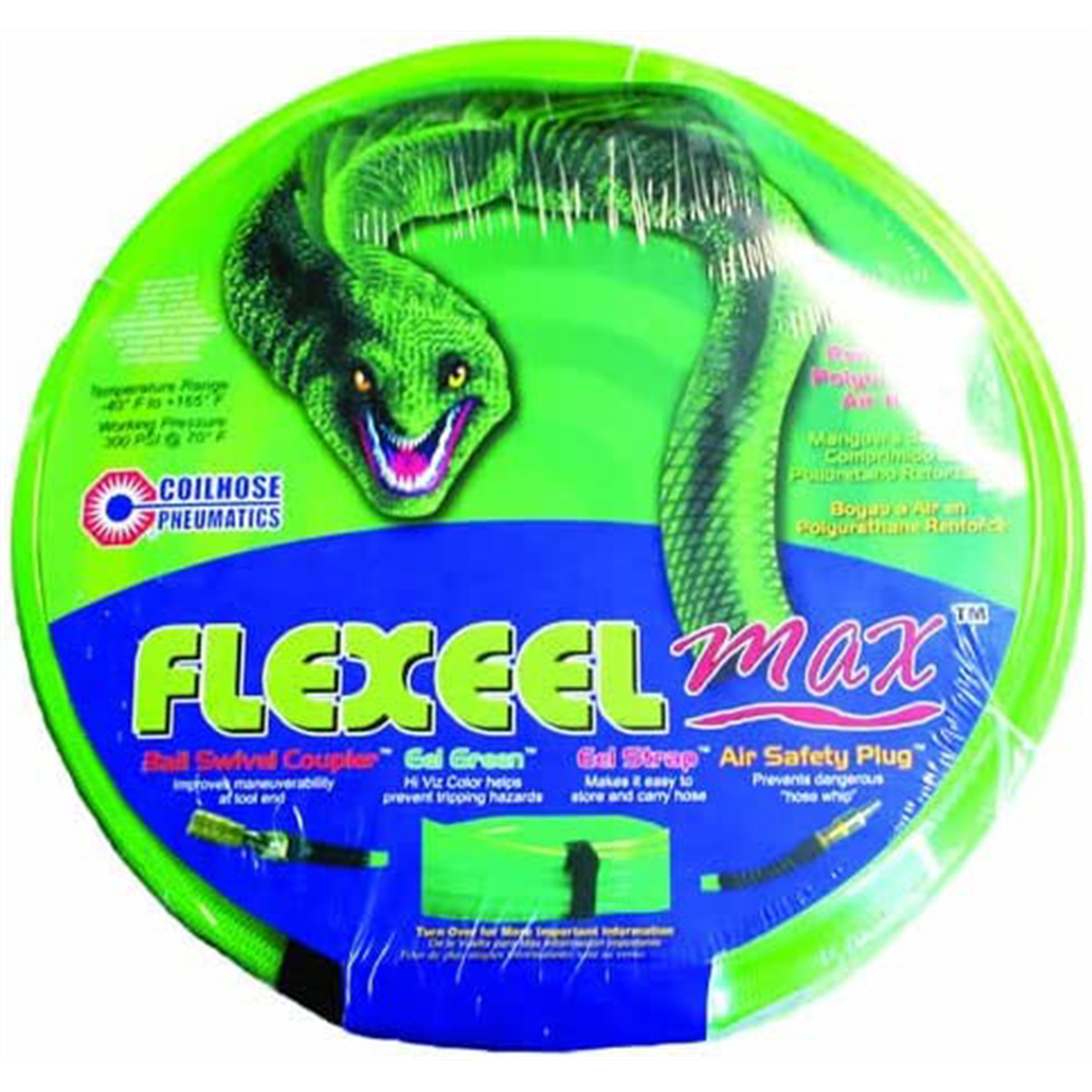 3/8" x 50' FLEXEEL Max Hose (Industrial)