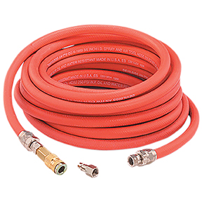 HA-5867 3/8 In HVLP Air Hose Assembly w/ High Flow Coupler & Ste