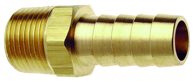 Solid Brass Male Hose Barb Fitting