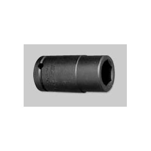 3/4" Square Drive 6 Point Deep Industrial Black Socket - 1-11/16