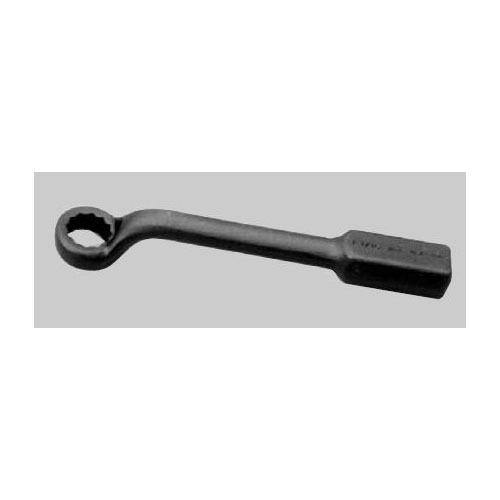 Industrial Black Striking Face Box Wrench - Offset Style with 2"