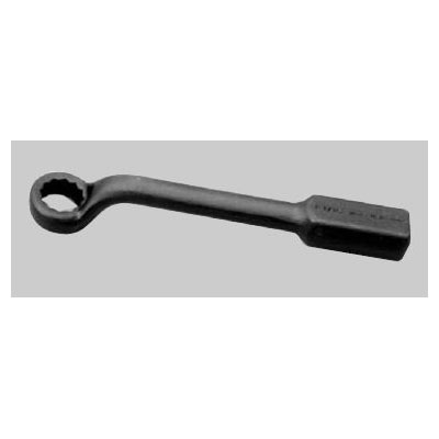 Industrial Black Striking Face Box Wrench - Offset Style with 1-