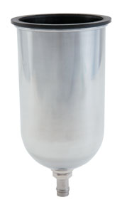 34 oz Polished Aluminum Gravity Feed Cup