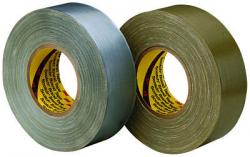 Scotch Polyethylene Coated Cloth Tape 390 Olive, 2 in x 60 yd 1