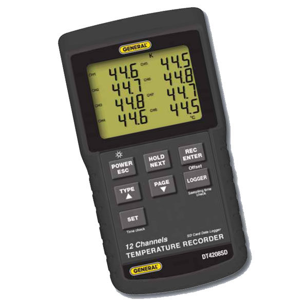 Work Safety Equipment And Gear General Tools Dt4947sd Data Logging