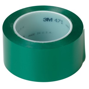 Vinyl Tape 471 Green, 2 Inch Width