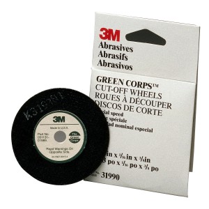 Green Corps Cut-Off Wheel 3 Inch x 1/16 Inch x 3/8 Inch