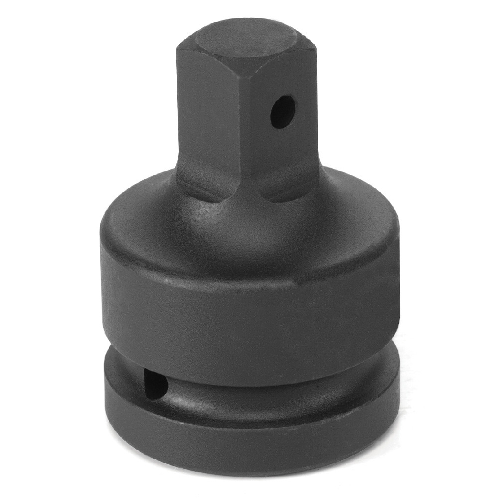 3/4 Inch Female x 1 Inch Male Adapter w/ Pin Hole | Grey Pneumatic | 3009A