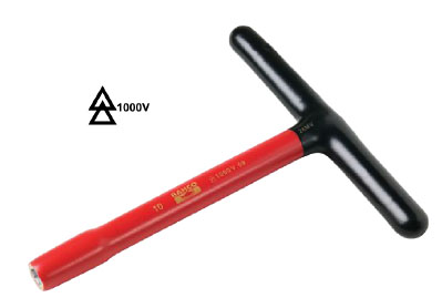 1000V Insulated T-Handle Socket Wrench 19 mm