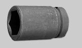 1 Inch Drive X 13/16 Inch Fractional SAE 6pt Deep Impact Socket