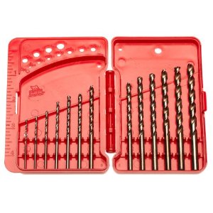 Sidewinder 13 Piece 1/16" to 1/4" Twist Drill Bit Assortment in