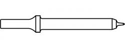 Pierce Punch #8 Screw (401 Shank 5-1/2)