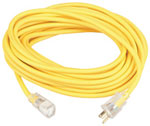 12/3 50' SJEOW American Contractor Extension Cord w/ Lighted End