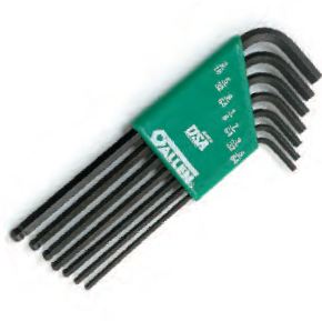 Ball-Plus Hex Key Set w Caddy 13 Pc