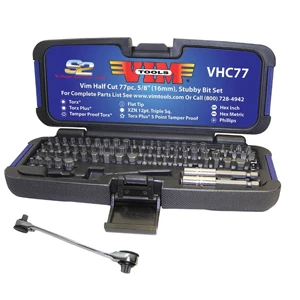 1/2 Cut 77 Piece Stubby Bit Set (image for) 1/2 Cut 77 Piece Stubby Bit Set