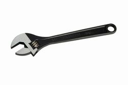 Adjustable Wrench 15" Black