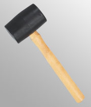 Rubber Mallet 1-1/2 lbs./681g