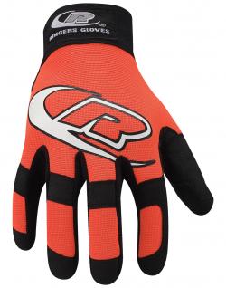 Authentic Mechanics Glove-Orange XL