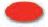 Prostripe Solid Stripe 1/4" Tomato Red 40'