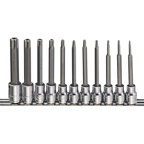 11PC 3/8" Dr. Pentacle Bit Socket Set