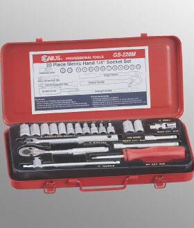 20PC 1/4" Dr. Hand Socket Set