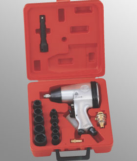 16PC 1/2" Dr. Metric Impact Wrench Set, 230 ft-lb