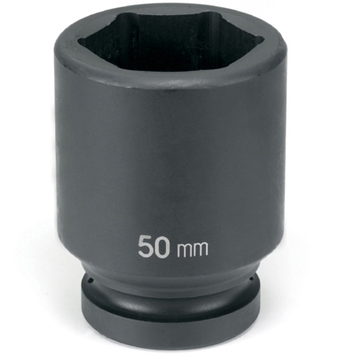 1-1/2" Drive x 43mm Deep 6pt Metric Impact Socket