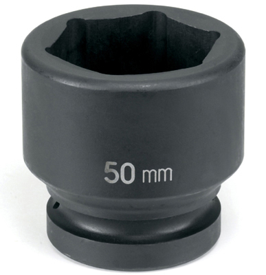 1-1/2" Drive x 45mm Standard 6pt Metric Impact Socket