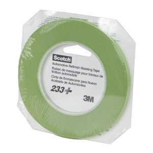 Scotch Performance Green Masking Tape 233+, 6 mm width (.24 ")