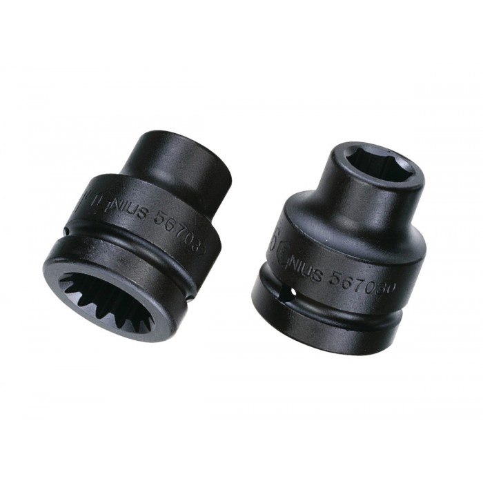 #5 Spline Drive 6 Point Impact Socket 7/8"