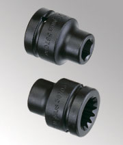 #5 Spline Drive 38mm Impact 6 Point Metric Socket