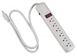 6-Way Outlet Strip / Surge Protector