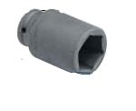 1" Drive 4-1/8" Deep Impact SAE Socket 6 Point