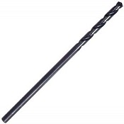 Black Oxide Fractional Extended Length Aircraft Drill Bit, 3/16"