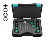 WERA TOOLS 05003596002 / Wera Zyklop 38 Piece Imperial Ratchet Set 3/8  Drive w/Case