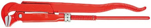 22-1/2" Length Swedish Pipe Wrench 90-degree Jaw