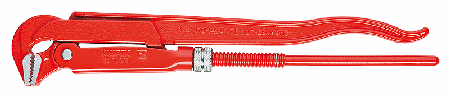 29-1/2" Swedish Pattern Pipe Wrench, 90-degree Jaw