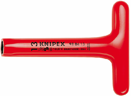 13mm Nut Driver w/T-Handle, 1000V Insulated