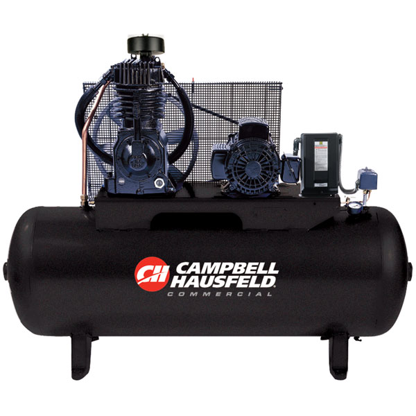 TF 5HP 1PH Two-Stage Horizontal Air Compressor 80 Gal | Campbell ...