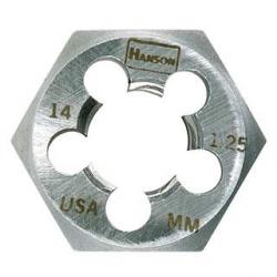 14 mm - 2 - Right-hand Re-threading Hexagon Metric Die