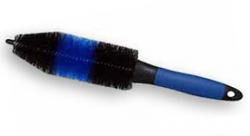 Rim and Spoke Brush, Cone Style Fine Tampico Bristles with Scour